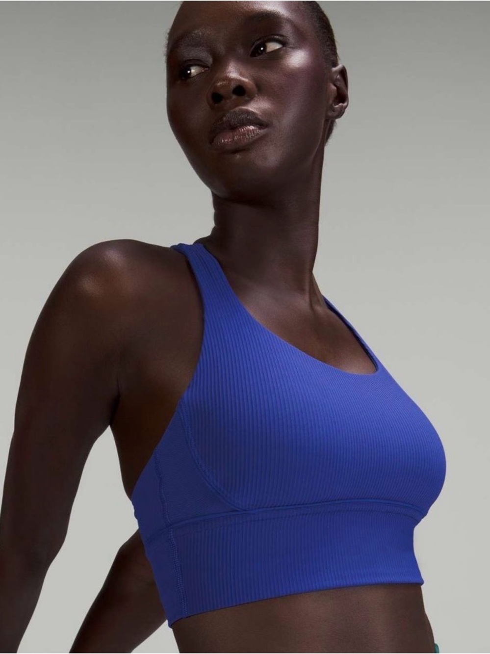 Lululemon Energy Longline Bra Ribbed Luxtreme *Medium Support, B–D Cups